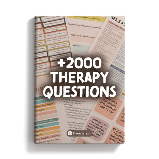 +2000 Therapy Questions Bundle 2024