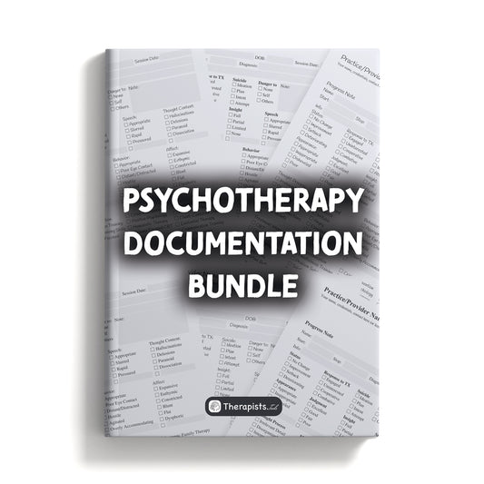 Psychotherapy Documentation Bundle 2024
